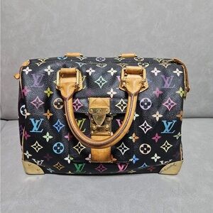 Louis Vuitton Vibrant Multicolor Satchel
